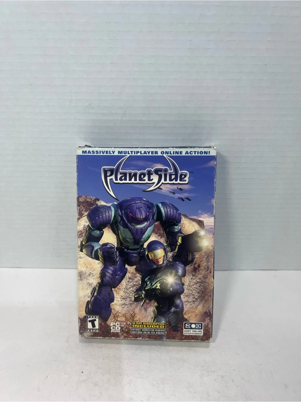 PlanetSide PC Game - Blue Cover Art by SO